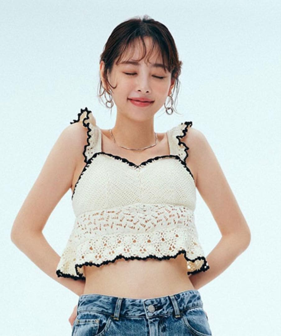 FRAY I.D クロシェセパレートスイムウェア