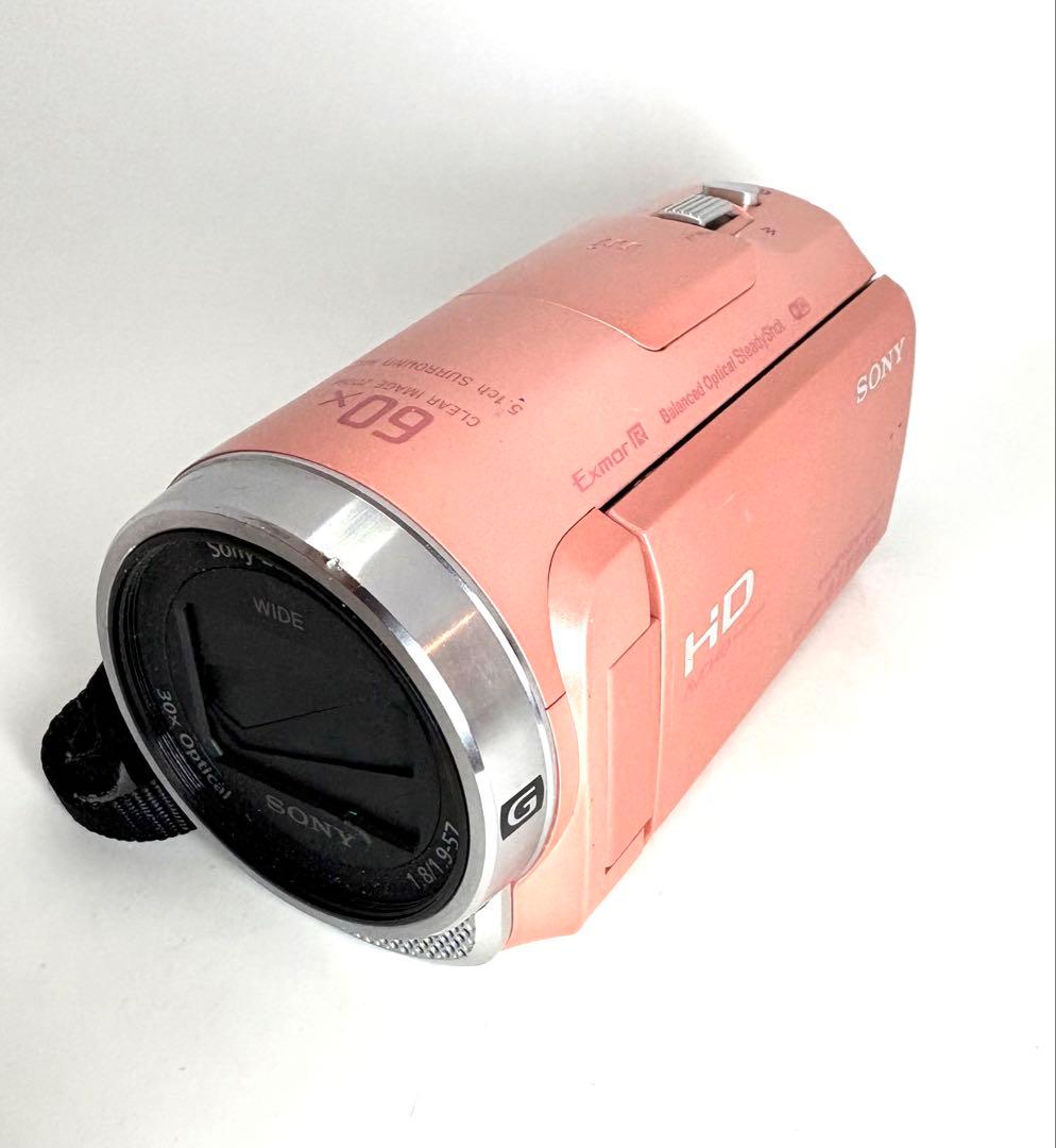 ソニー　SONY HDR-CX675 ピンク