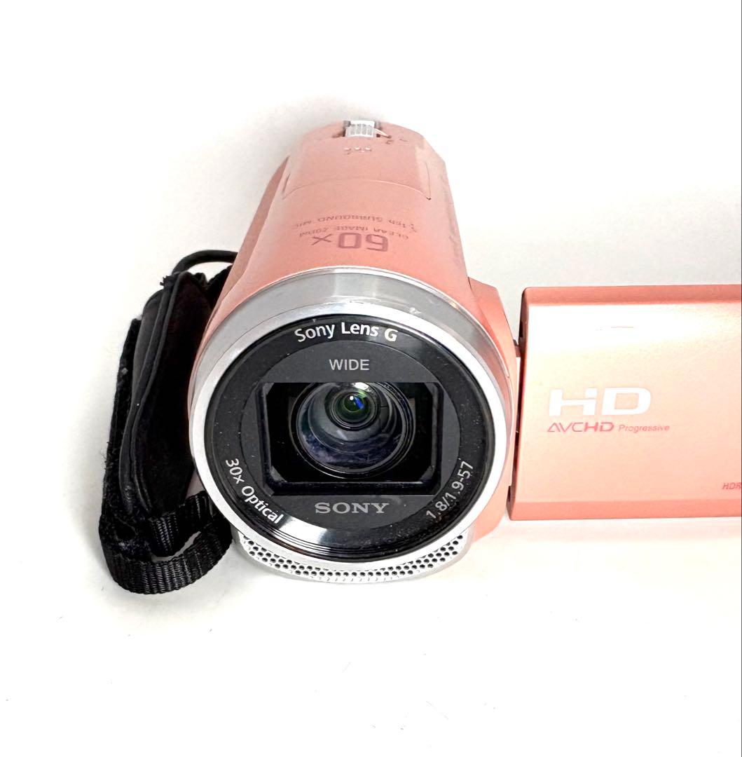 ソニー　SONY HDR-CX675 ピンク