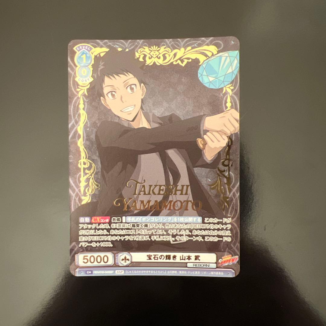 ヴァイスシュヴァルツブラウ　宝石の輝き　山本武　SSP 篠突く雨　RR 箔押し