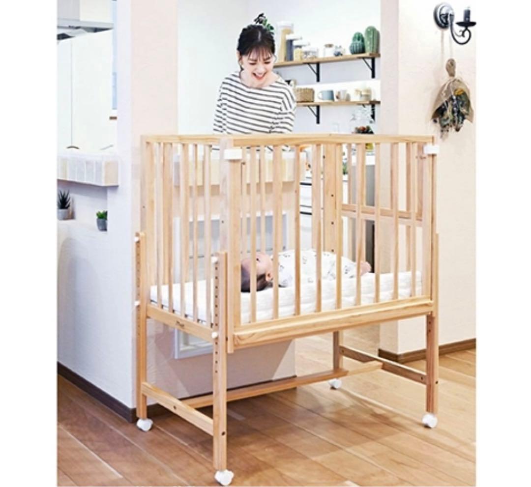 soinel そいねーるミニベビーベッド ナチュラル