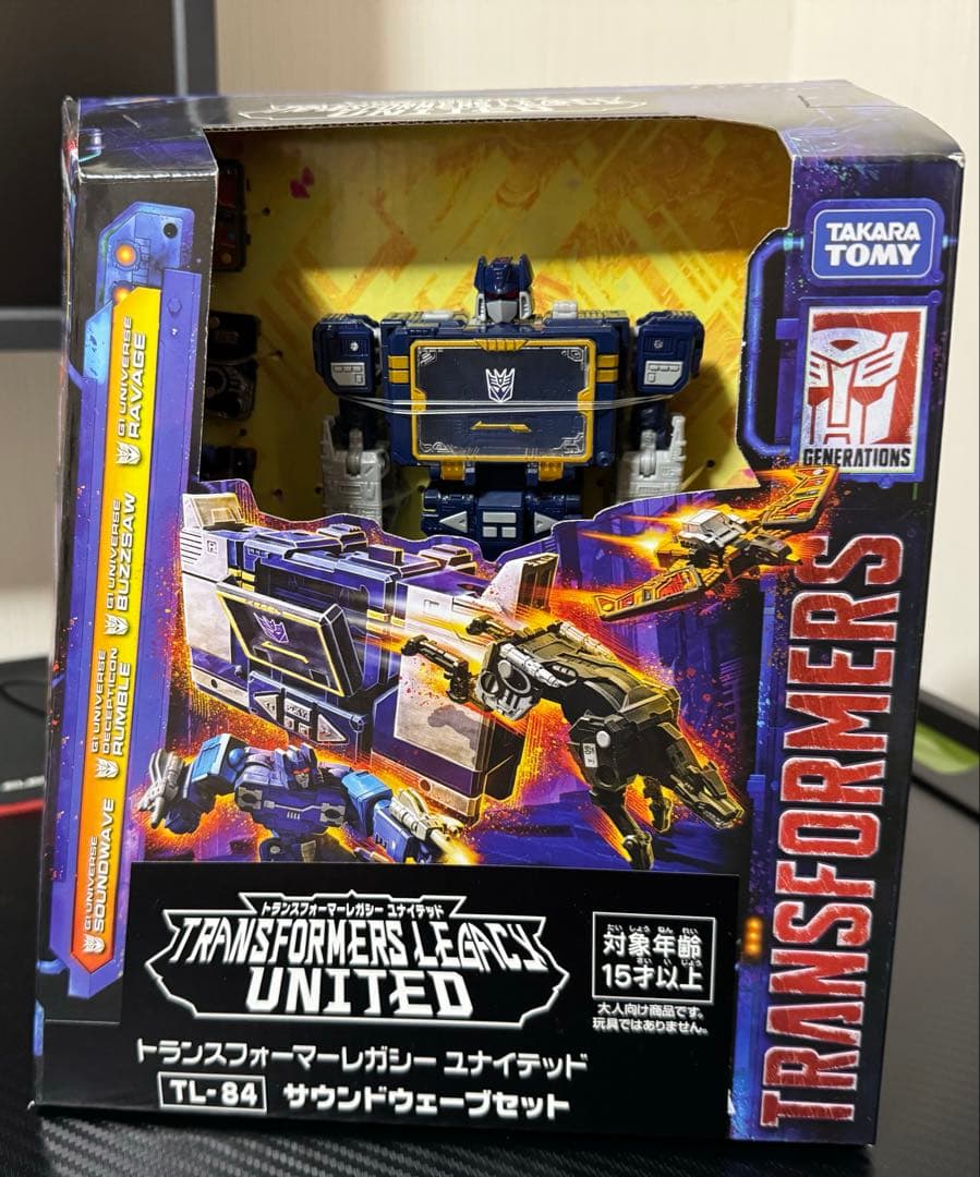 レガシー TL-84 サウンドウェーブセット トランスフォーマー