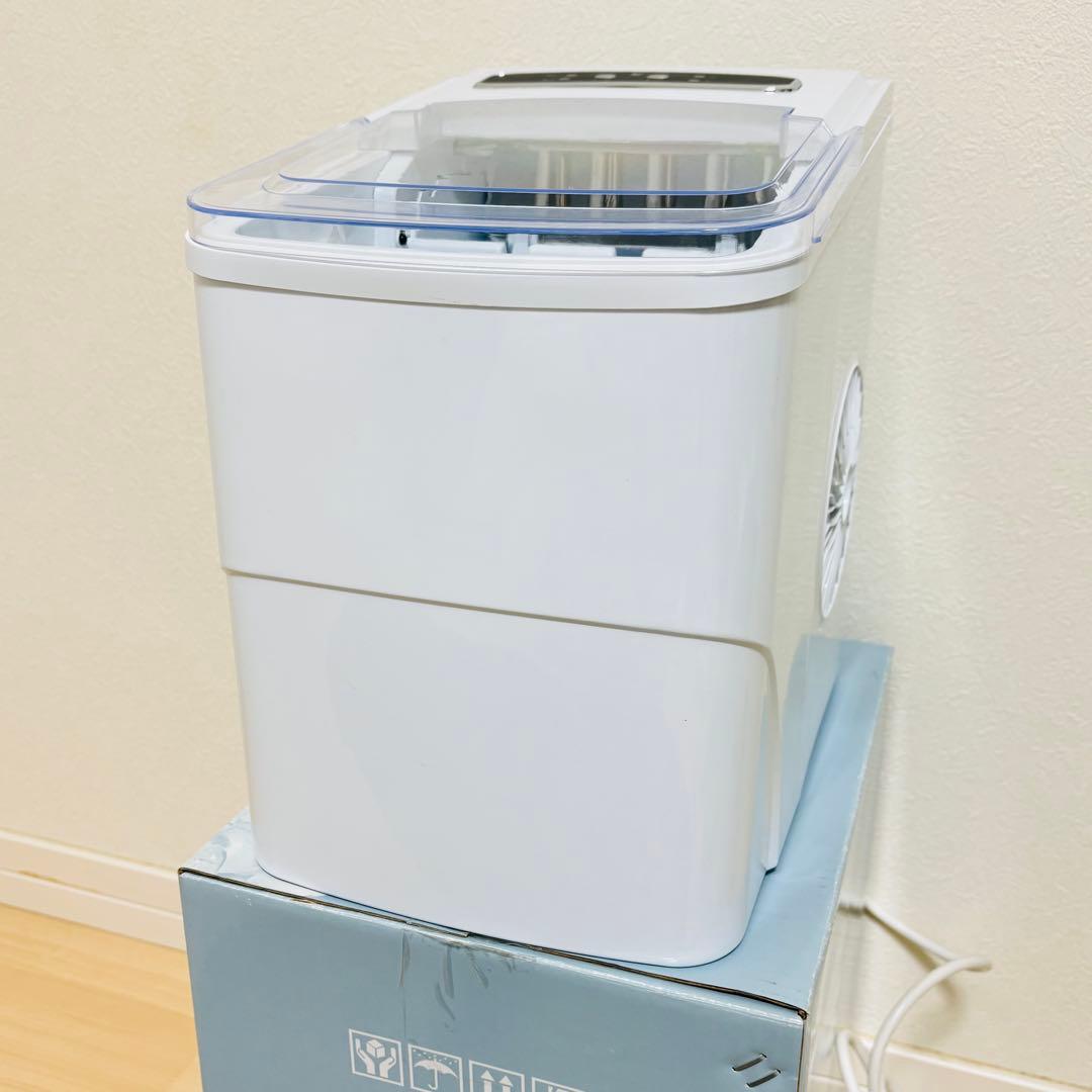 【未使用・1台限定】ベルソス 高速製氷機 VS-ICE010 ホワイト 新品