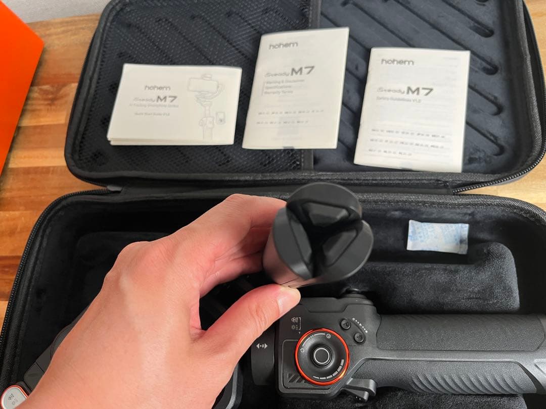 【美品】hohem iSteady M7 / リアルタイム映像プレビューリモコン