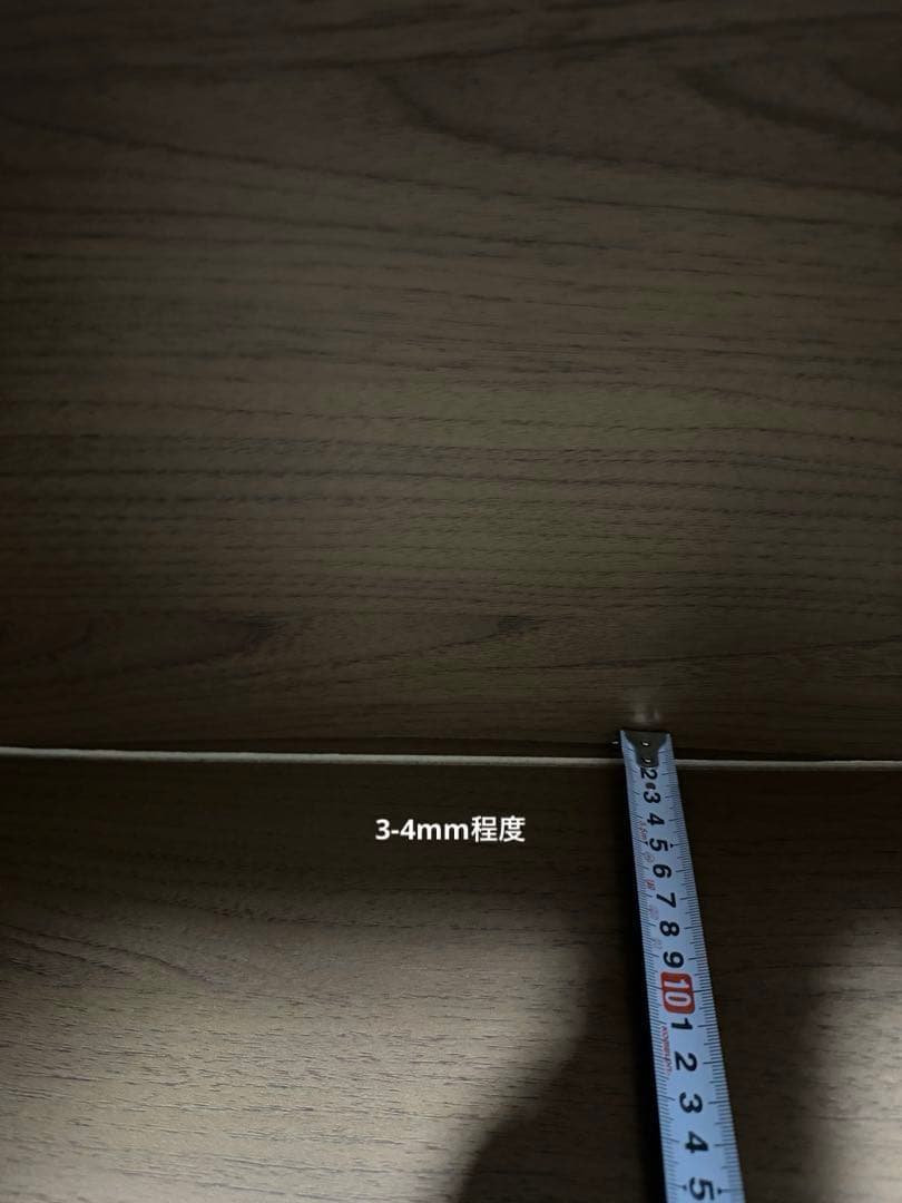 ニトリ　食器棚　ダークブラウン ガラス戸