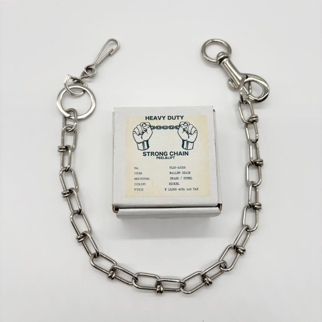 数回使用 PEEL&LIFT ピールアンドリフト ウォレットチェーン