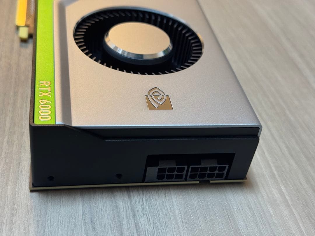 NVIDIA Quadro RTX6000 24GB 中古グラフィックボード