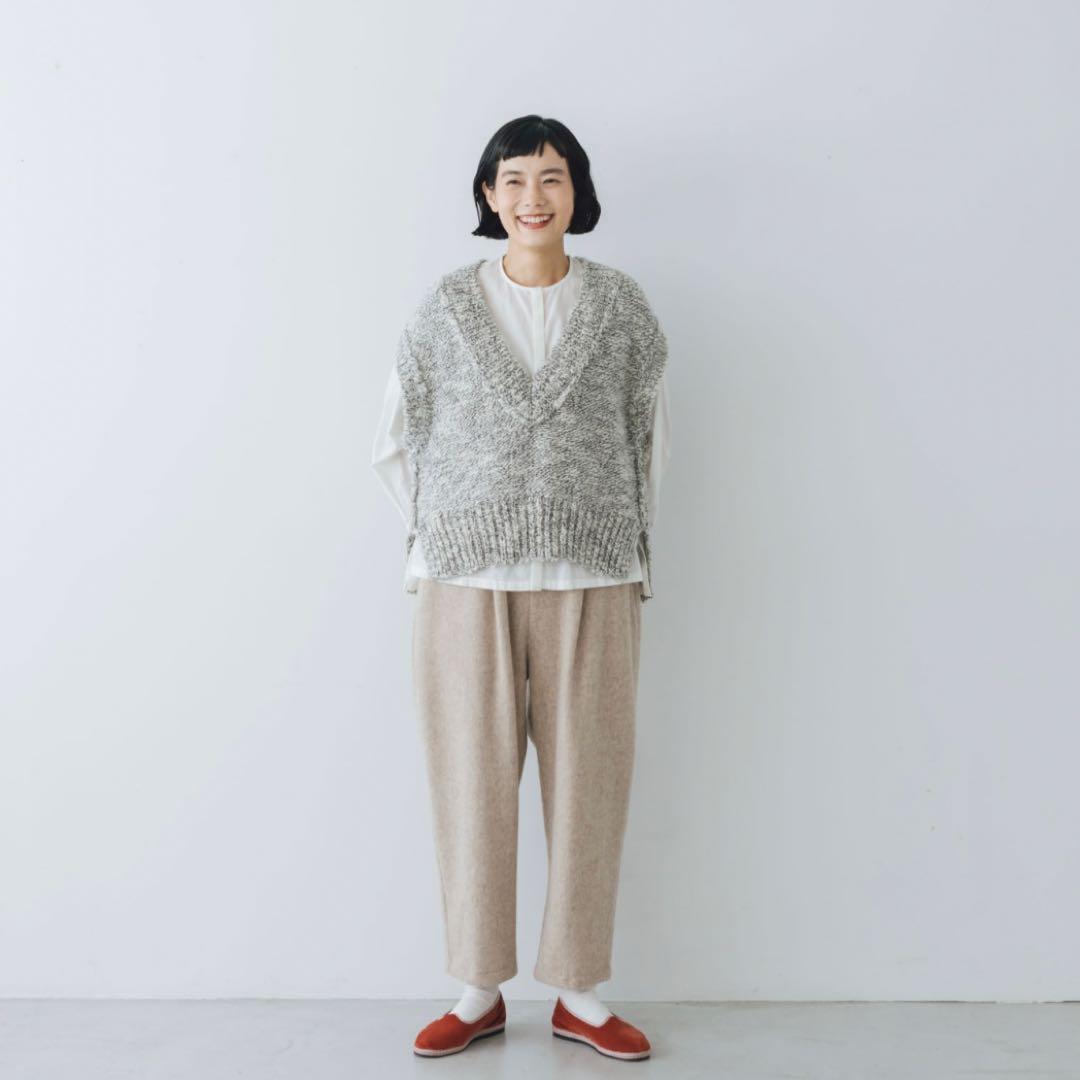 comm. arch. ハンドフレームド チャンキーベスト