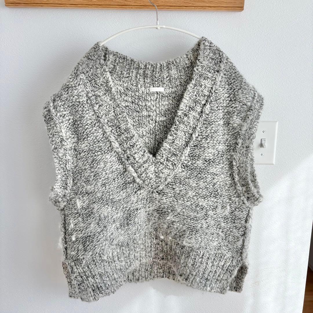 comm. arch. ハンドフレームド チャンキーベスト