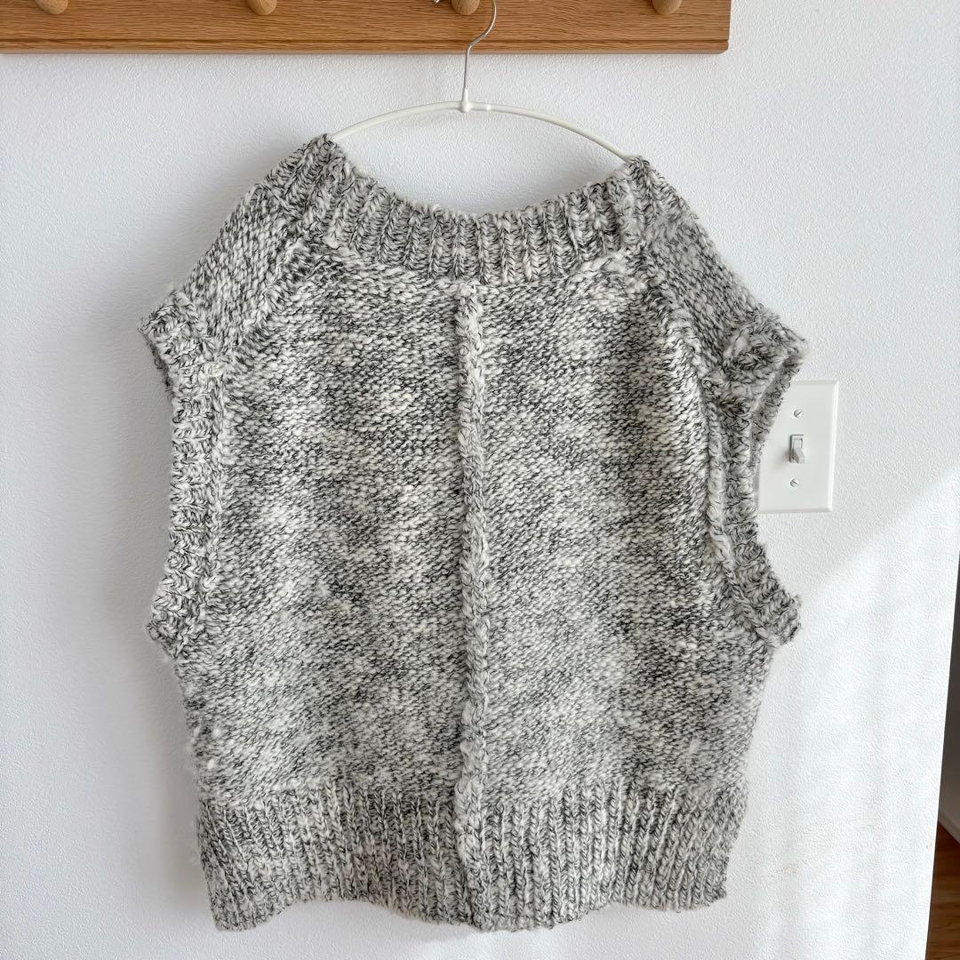 comm. arch. ハンドフレームド チャンキーベスト