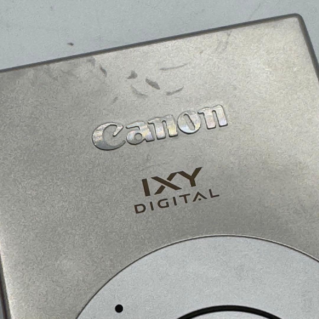 【動作確認済】Canon IXY DIGITAL10 シルバー オールドコンデジ