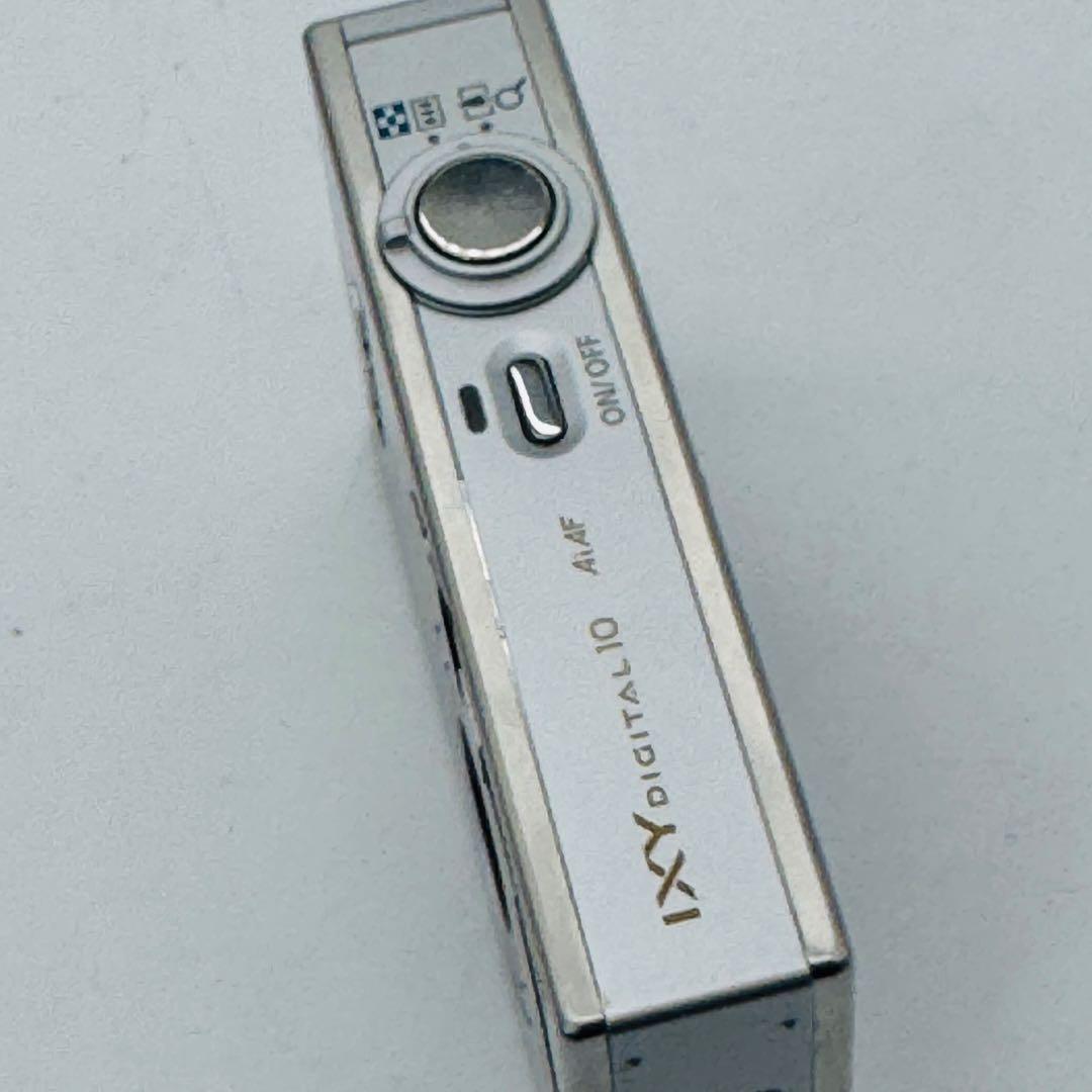 【動作確認済】Canon IXY DIGITAL10 シルバー オールドコンデジ