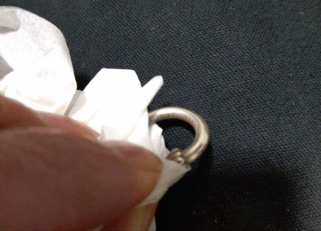 正規品クロムハーツ 　フープピアス　プレーン