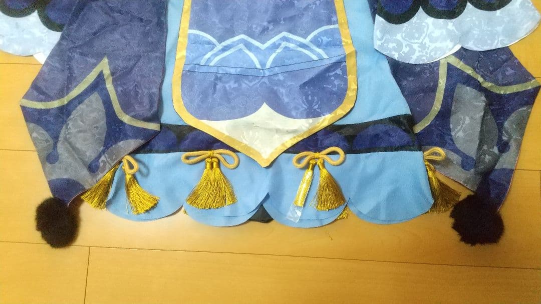 原神　七七　コスプレ　衣装　ウィッグ　靴　セット