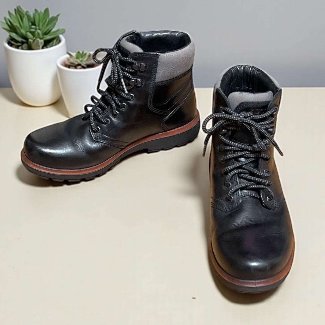eccoブーツ GORETEX WHISTLER メンズ 本革 黒 40