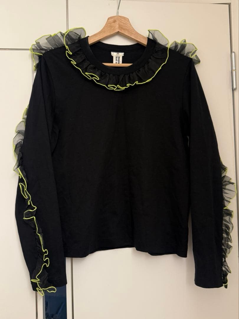 noir kei ninomiya ノワールケイニノミヤ　フリル　カットソー　M