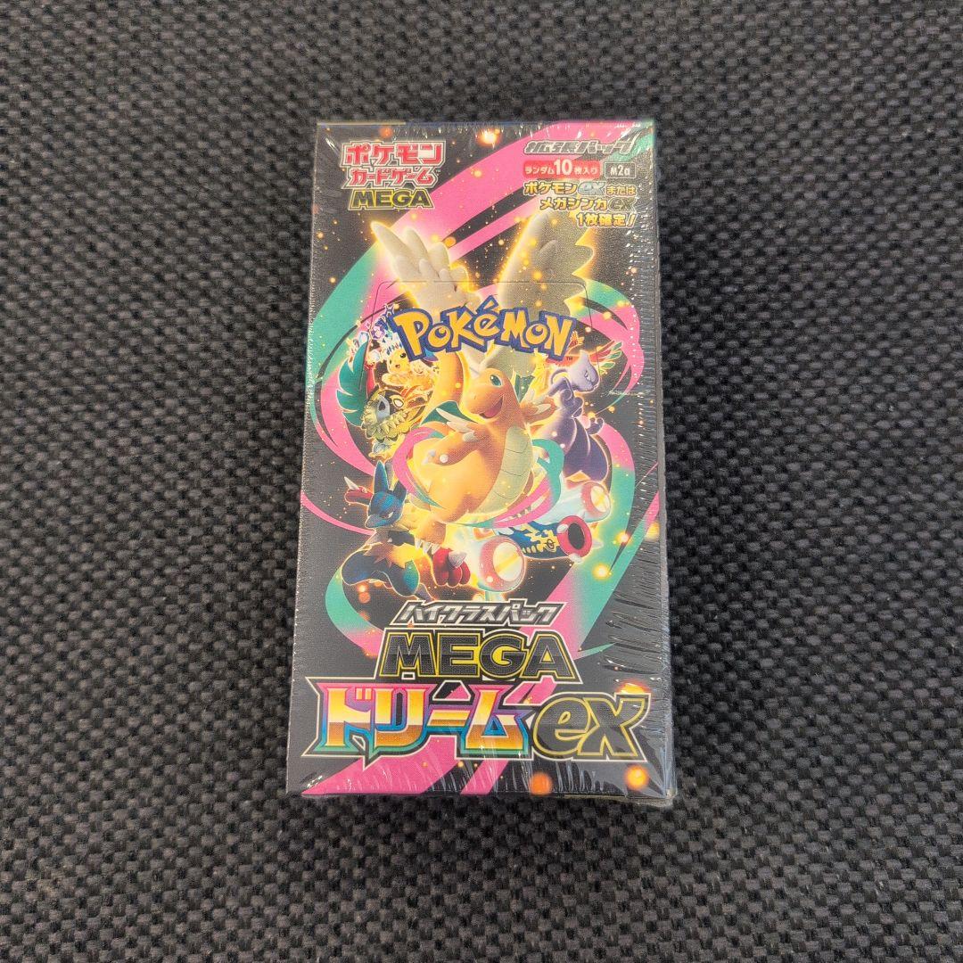 【新品】ポケモンカード MEGAドリームex BOX シュリンク付