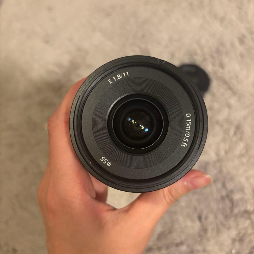 レンズ(単焦点) sony SEL11F18 11m f1.8