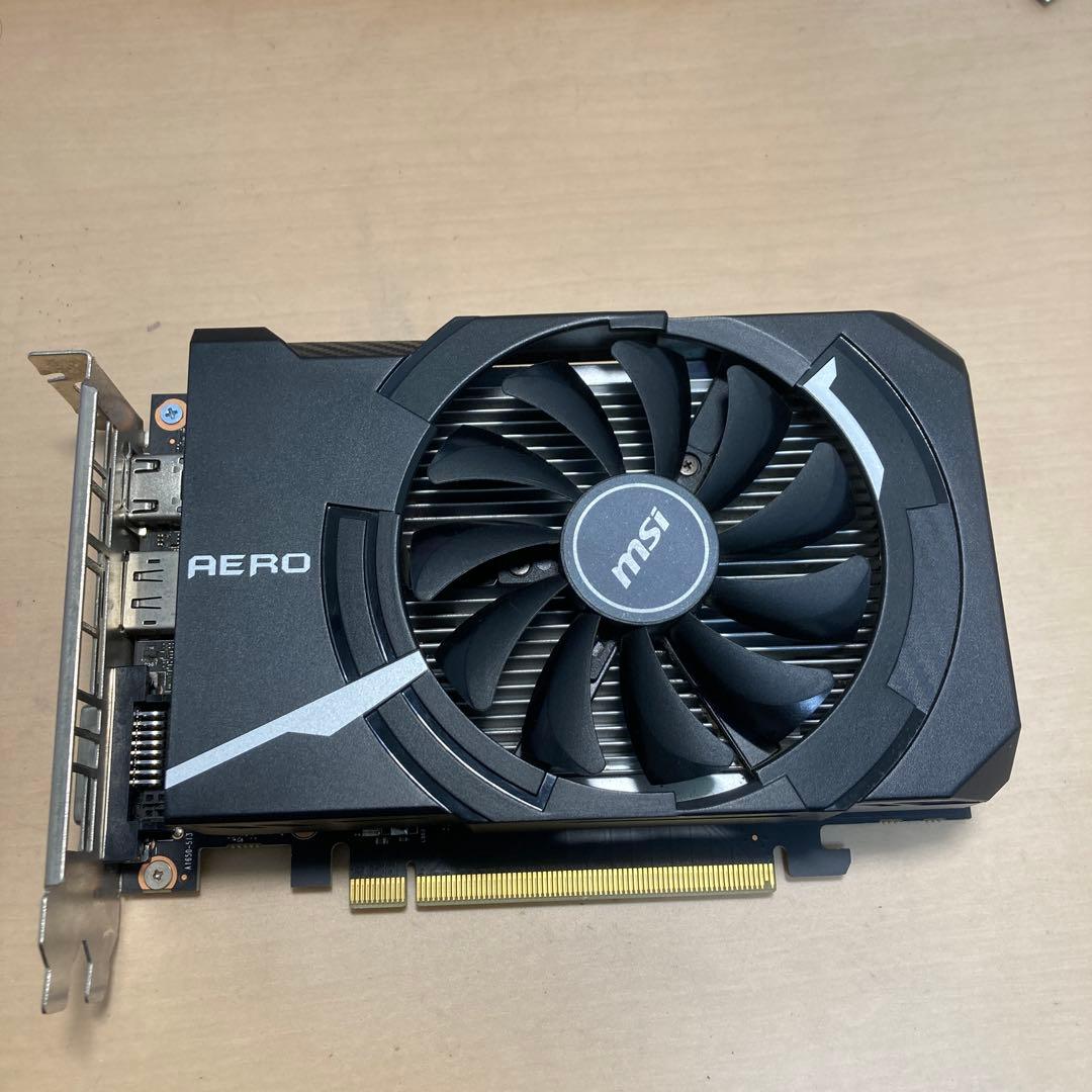MSI GeForce GTX1650 AERO ITX OCグラフィックボード