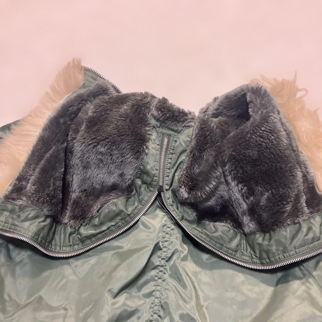 人気商品 90sN-2B 短丈 オリーブ フライトジャケット　USエアフォース