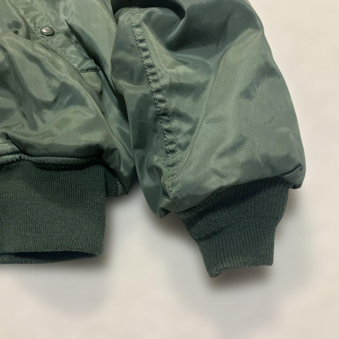 人気商品 90sN-2B 短丈 オリーブ フライトジャケット　USエアフォース