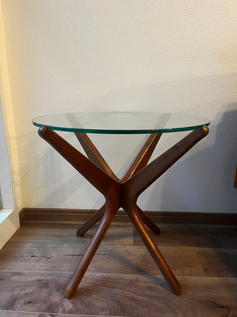 サイドテーブル・ナイトテーブル・ローテーブル ACME Furniture TRESTLES SIDE TABLE