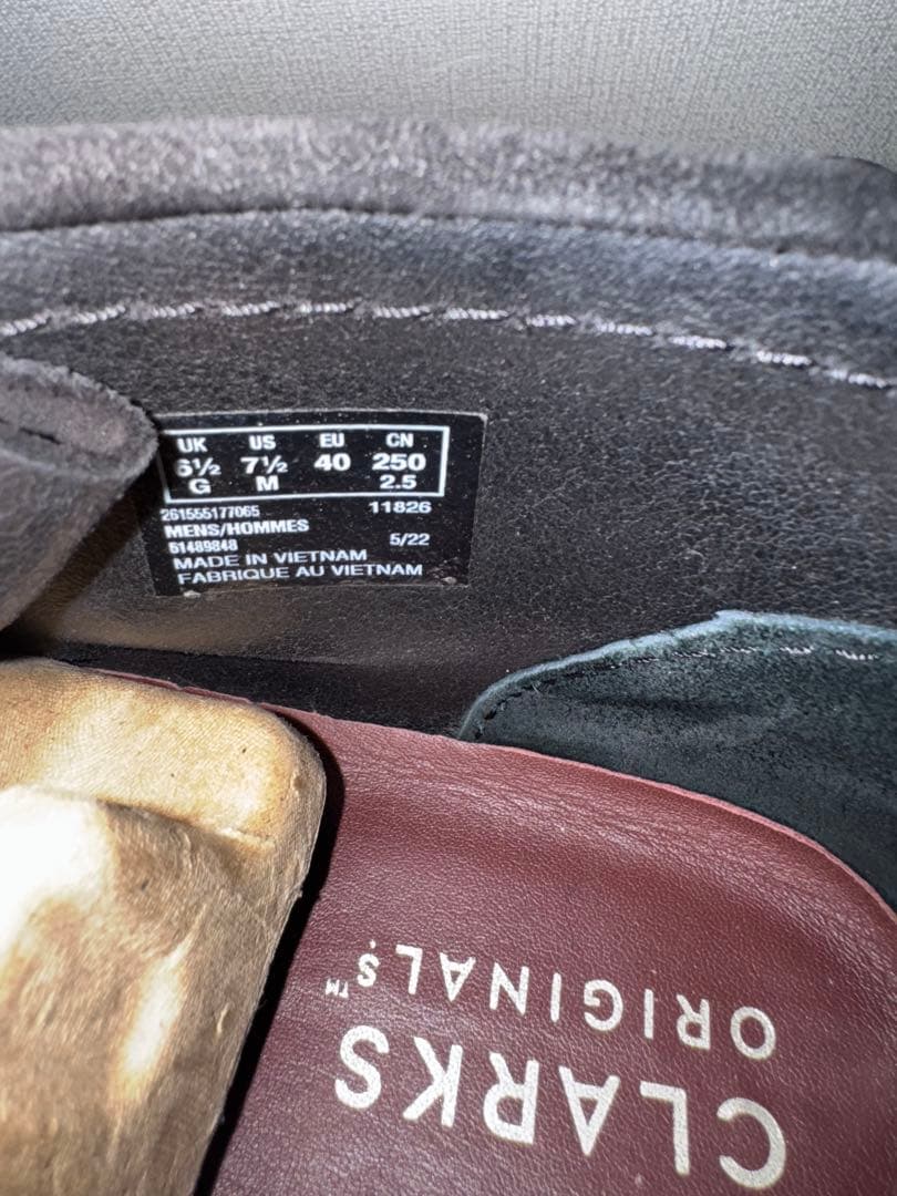 定番クラークスオリジナルス　ワラビー