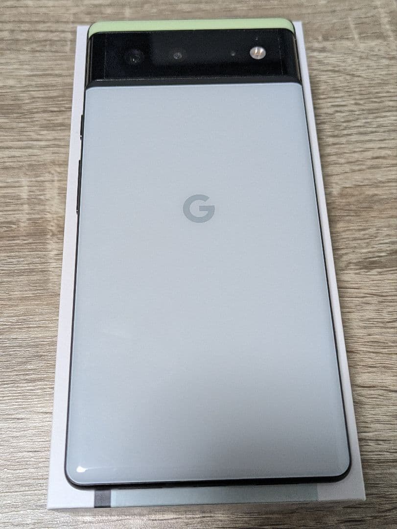 1*8様 【美品】Google Pixel 6 SIMフリー ソータシーフォーム