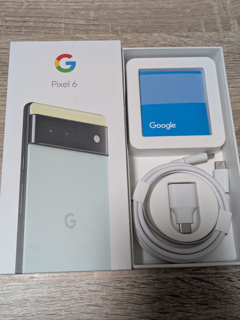 1*8様 【美品】Google Pixel 6 SIMフリー ソータシーフォーム