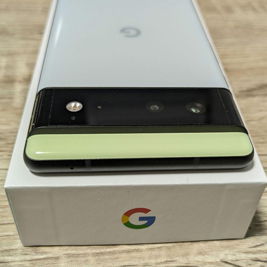 1*8様 【美品】Google Pixel 6 SIMフリー ソータシーフォーム