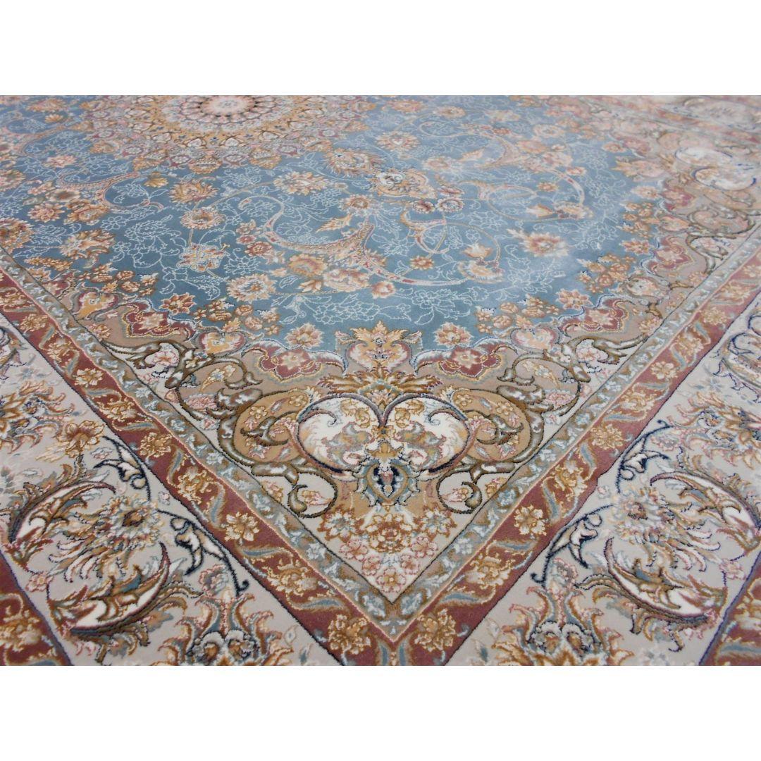 225万ノット！超高密度織 絨毯！本場 イラン産150×225cm‐201701