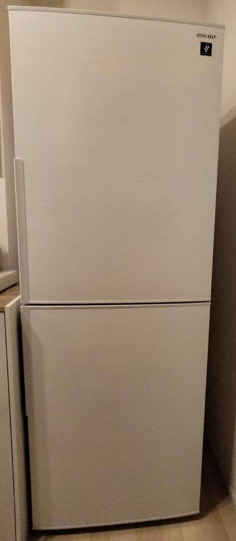 【美品】 シャープ　2ドア 冷蔵庫 SJPD28H 280L ホワイト