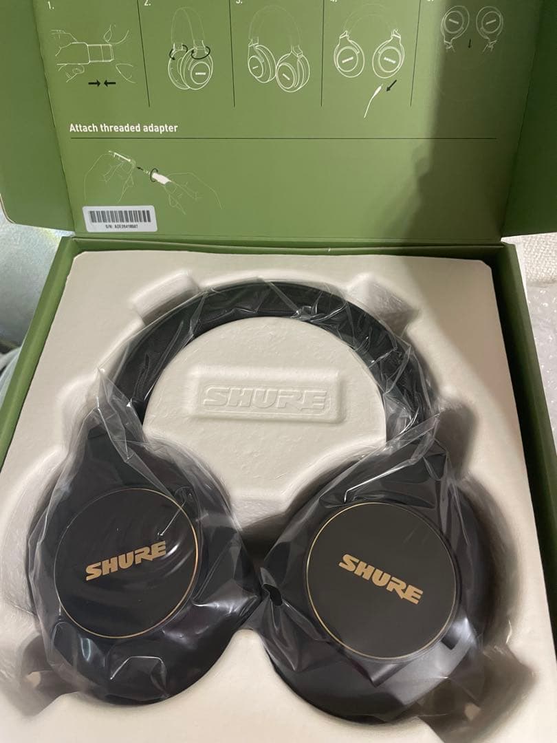 SHURE SRH840A ワイヤレスヘッドホン