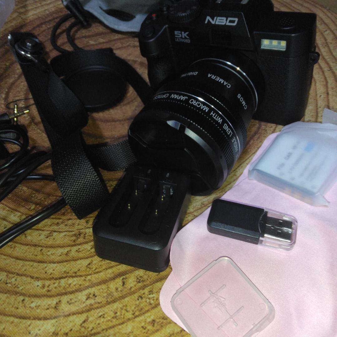 5Kデジタルカメラ マクロレンズ付き未使用NBO