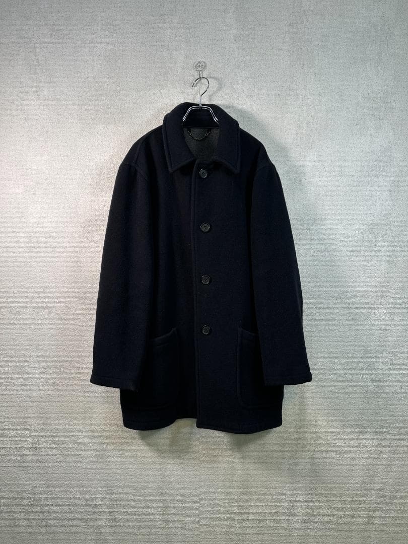 BROOKS BROTHERS ブルックスブラザーズ ウールコート M ネイビー