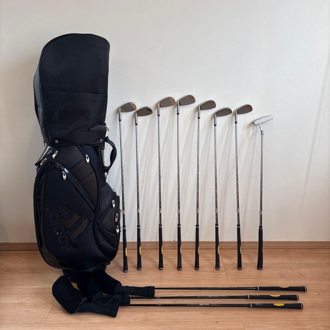 【特価】テックプラス TECH PLUS11本セット adidas収納バッグ付き