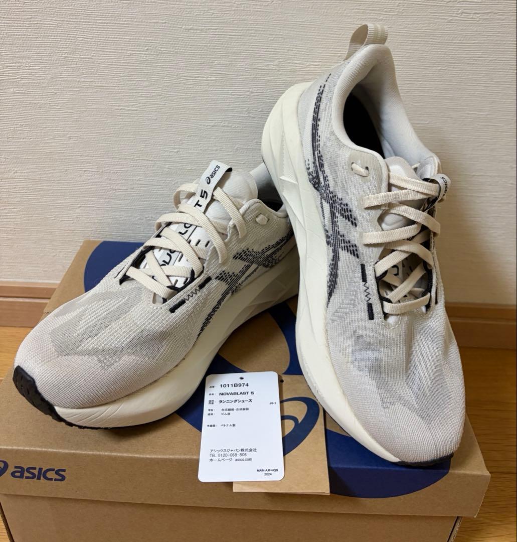 【早い者勝ち】アシックス ノヴァブラスト 5 25cm