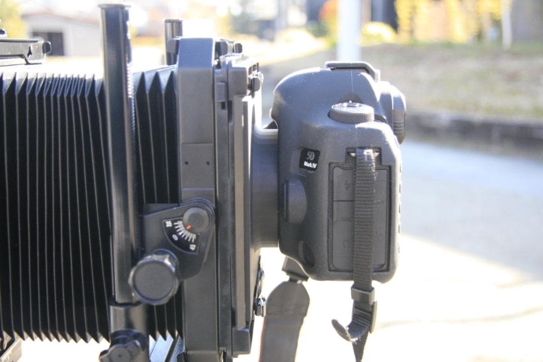 4x5カメラ用デジタルマウントアダプタforキヤノンEF