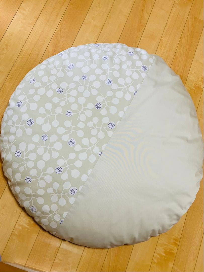 ベビー円形座布団1m カバー2枚　⁂korotan様