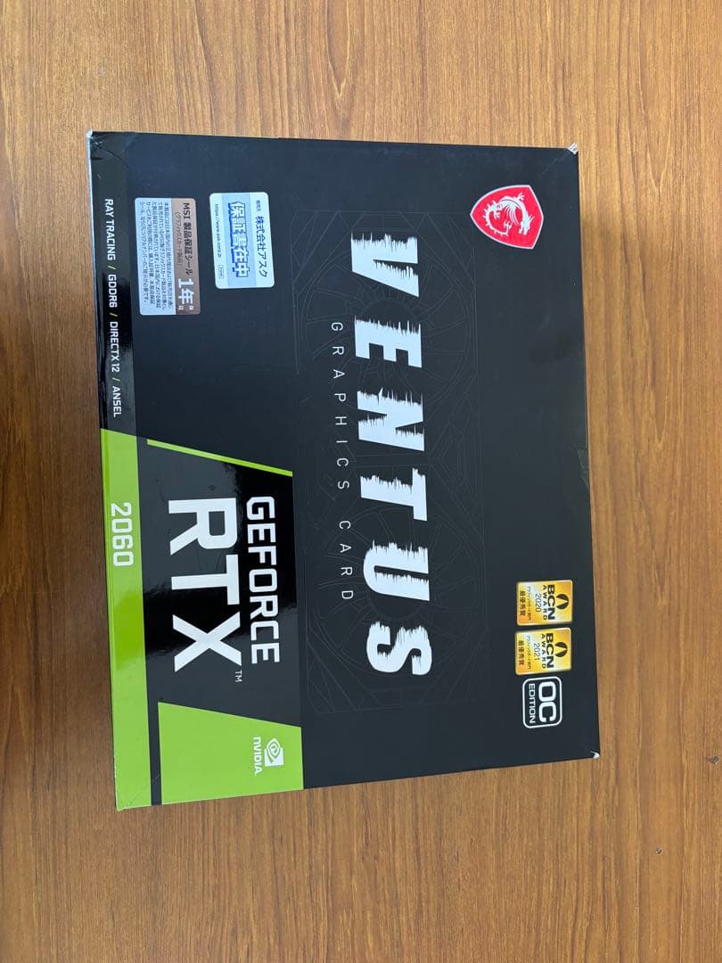 MSI RTX 2060 VENTUS 12GB GDDR6 ジャンク
