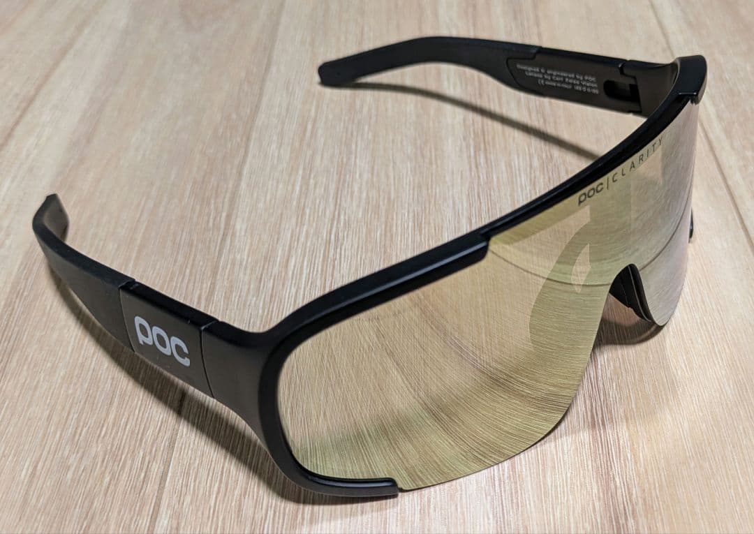 美品 POC Aspire Uranium Black サングラス ブラック