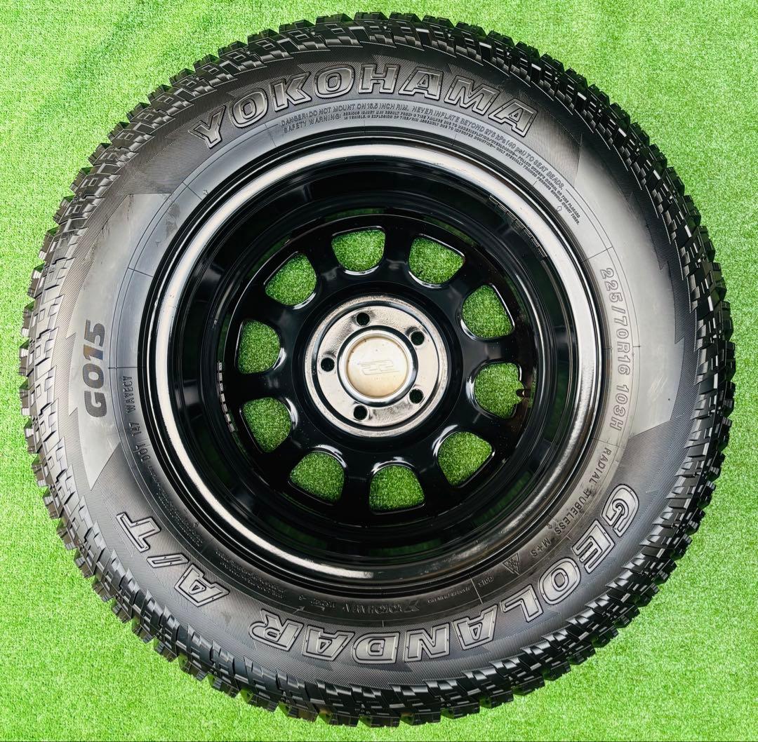 デイトナSS 225/70R16 ヨーコハマ ジオランダーデリカ エクストレイ