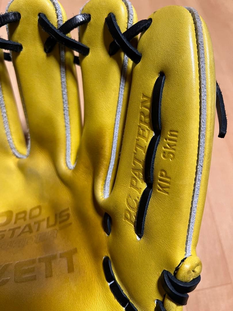 ト*田様 ZETT プロステ硬式用オーダー(キップレザー)源田モデル