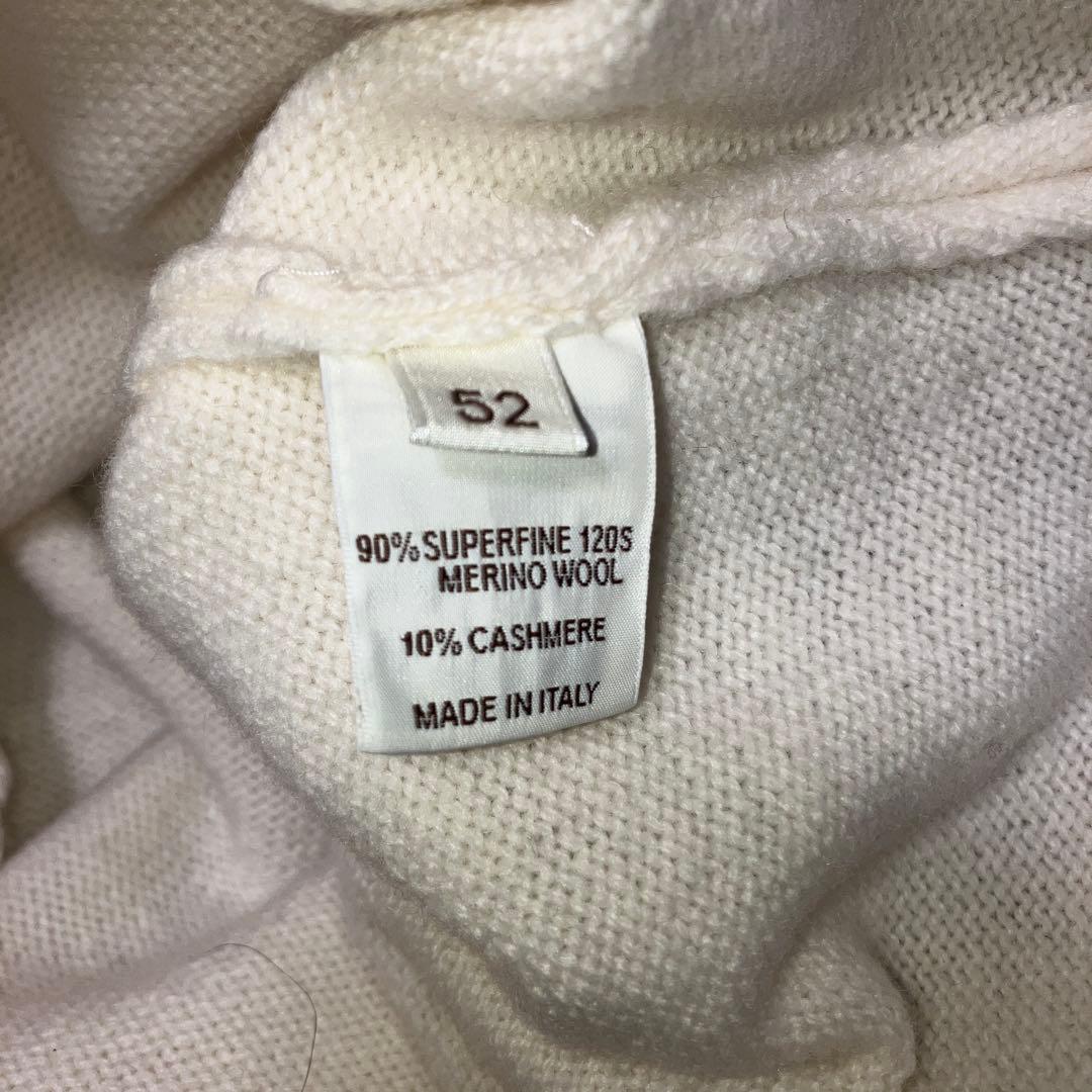 美品 フィリッポデローレンティス カシミヤ混 ウール セーター 2025