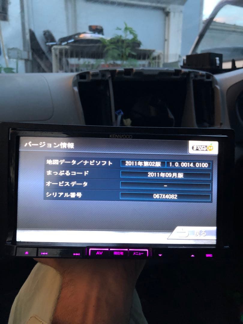 カーオーディオ KENWOOD MDV-535DT 16gb