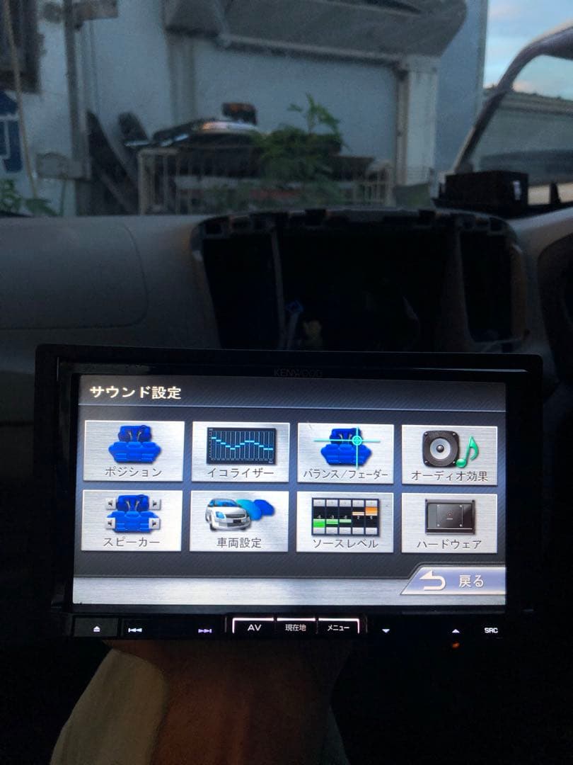 カーオーディオ KENWOOD MDV-535DT 16gb