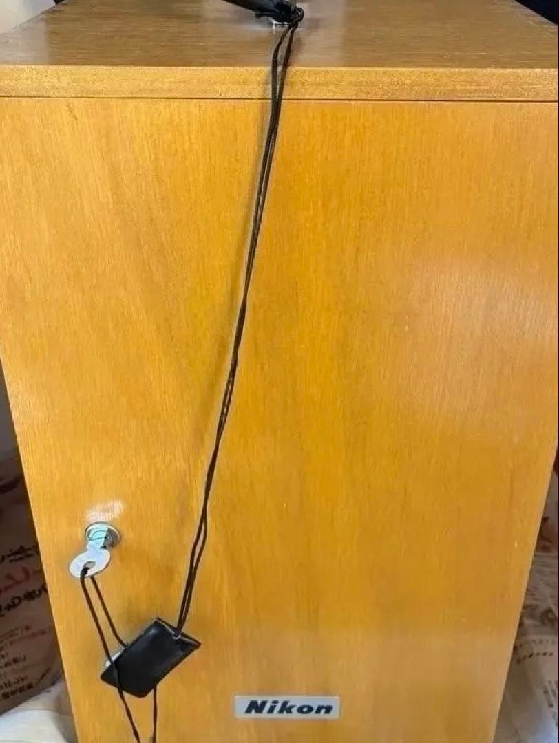 Nikon Model S 生物顕微鏡 黒モデル 木箱付き 検査証付き