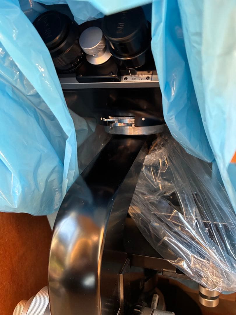 Nikon Model S 生物顕微鏡 黒モデル 木箱付き 検査証付き