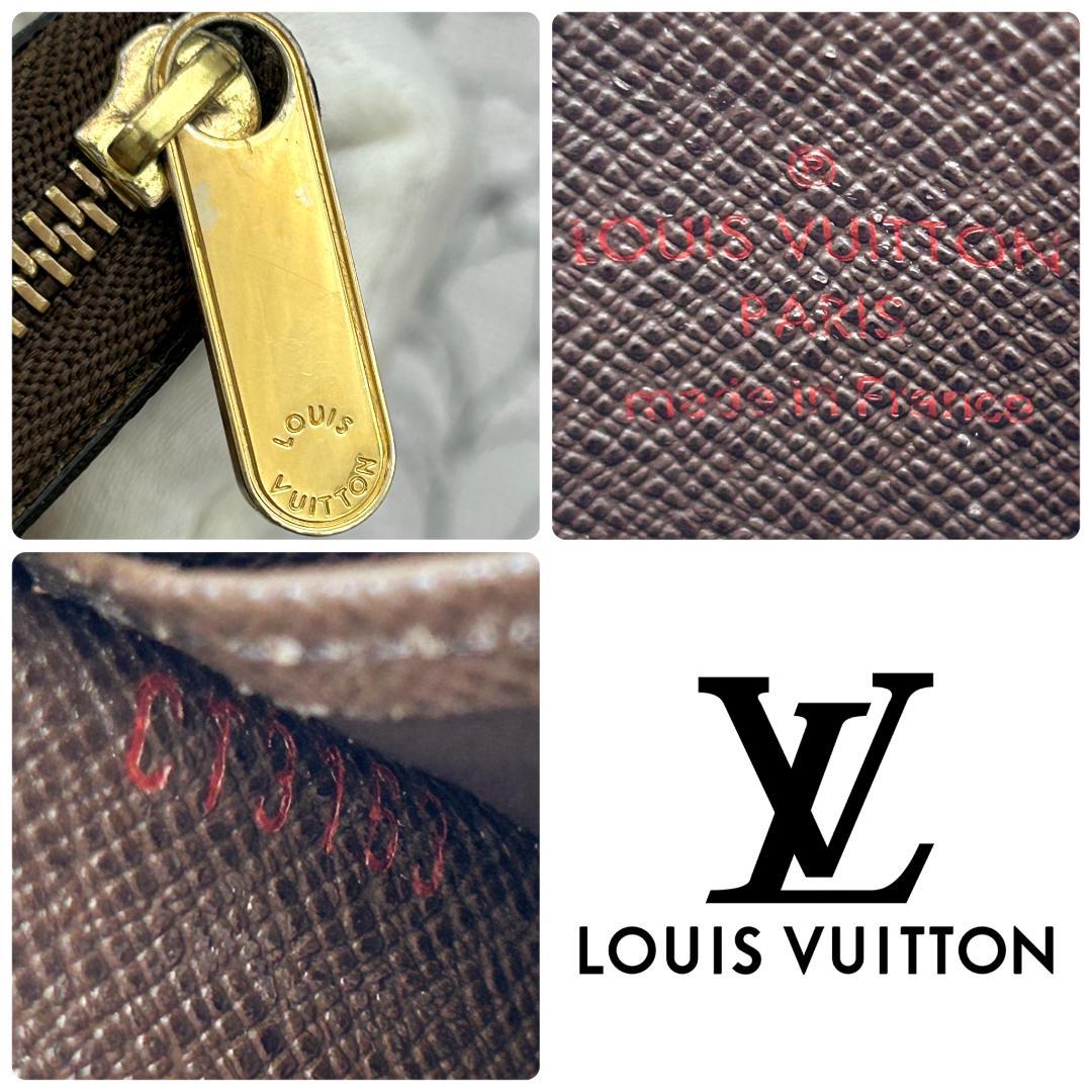 ★美品★　ルイヴィトン　ダミエ　ジッピー　パース