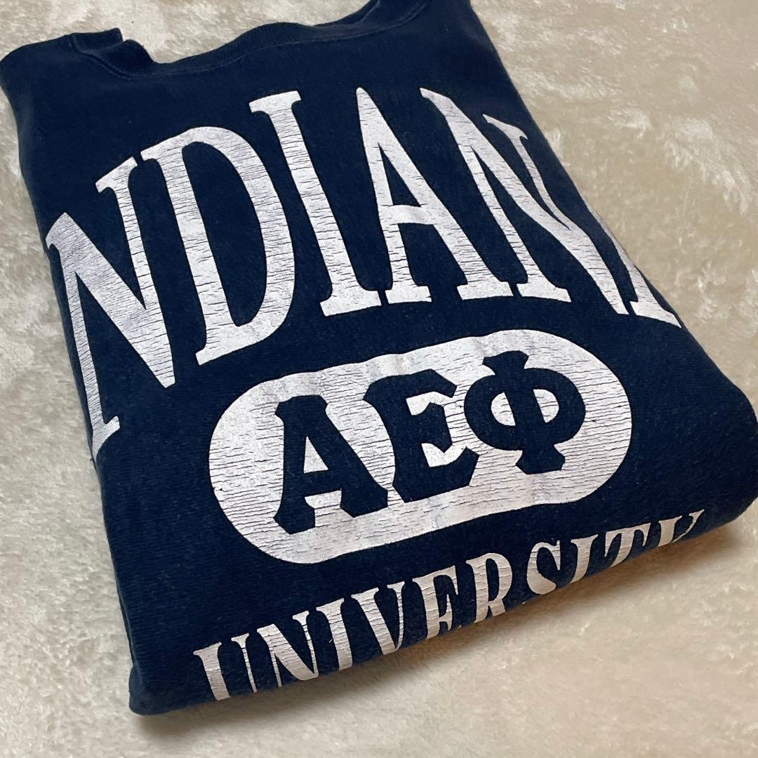 美品 アーチ3段 インディアナ 刺繍タグ リバースウィーブ チャンピオン